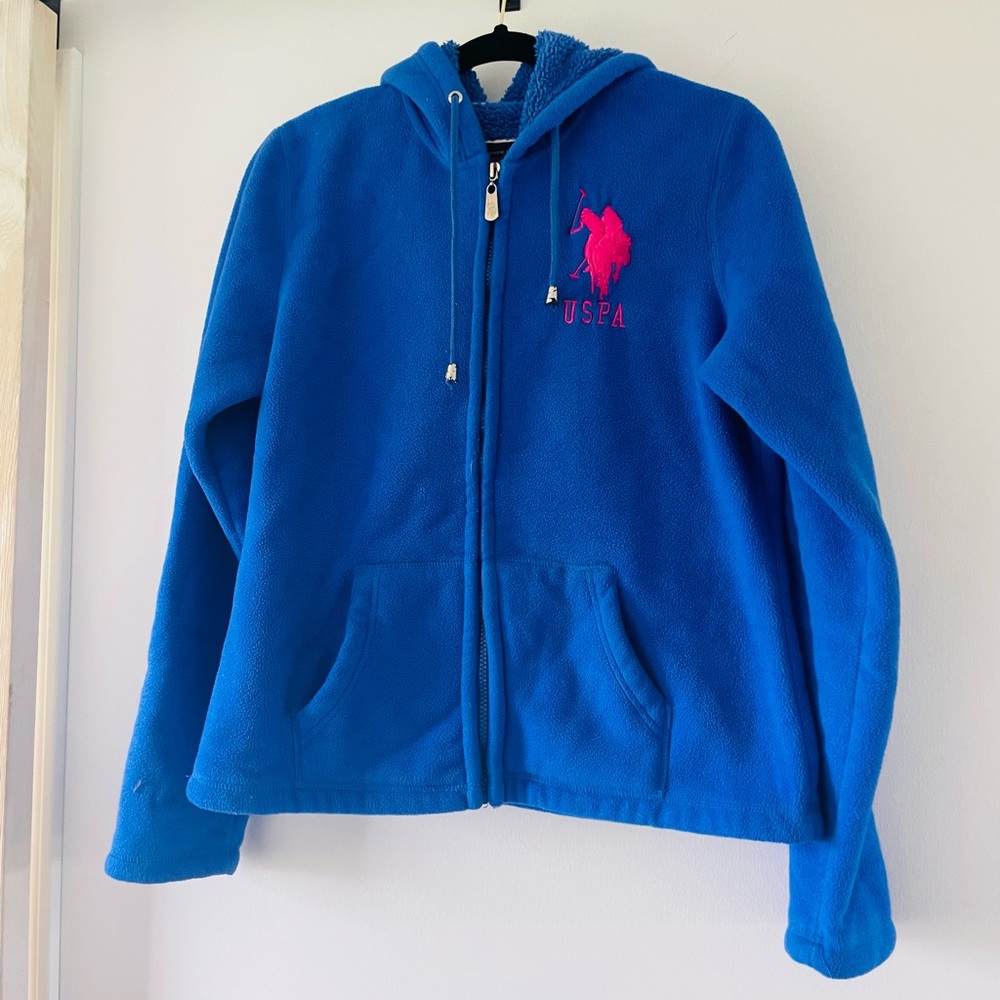Blue USPA Zip Up